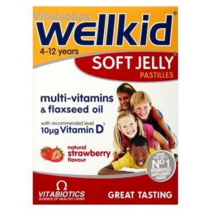 Wellkid Soft Jelly Pastilles-Strawberry