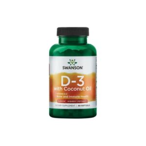 Vitamin D3 5000 IU With Coconut Oil