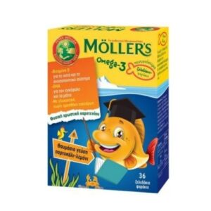 Omega 3 Möller’s Fishes Orange – 36 Copë
