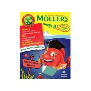 Omega 3 Möller’s Fishes Strawberry – 36 Copë